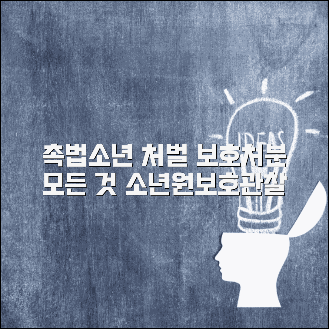 촉법소년 처벌 및 보호처분 | 소년원 송치 보호관찰 | 촉법소년 처벌 종류 | 교육적 처분 중심