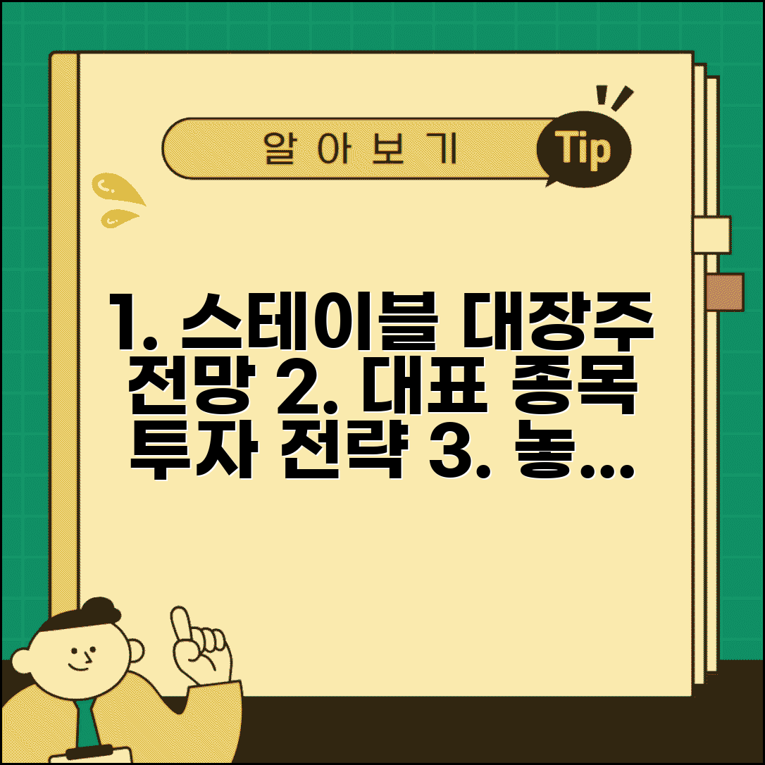 스테이블 코인 대장주 전망 | 스테이블코인 대표 종목 투자 전략