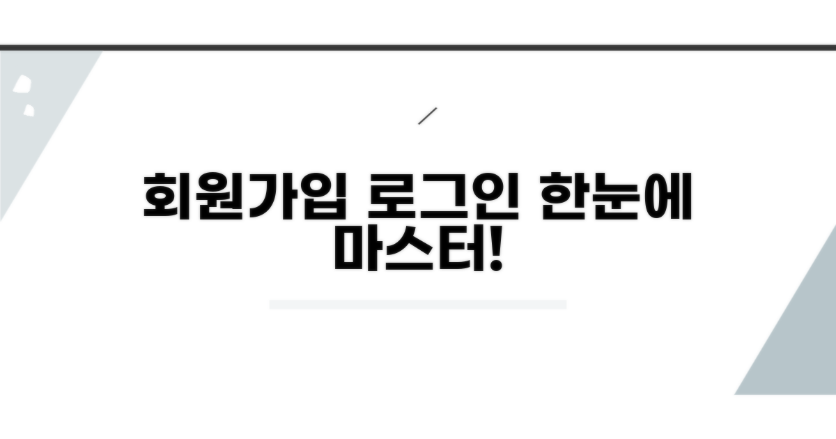 회원가입부터 로그인까지 한눈에