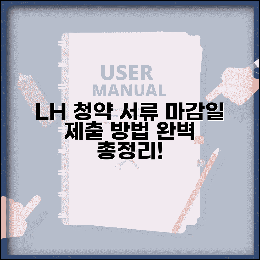 LH 청약 서류 제출 방법과 기한 총정리