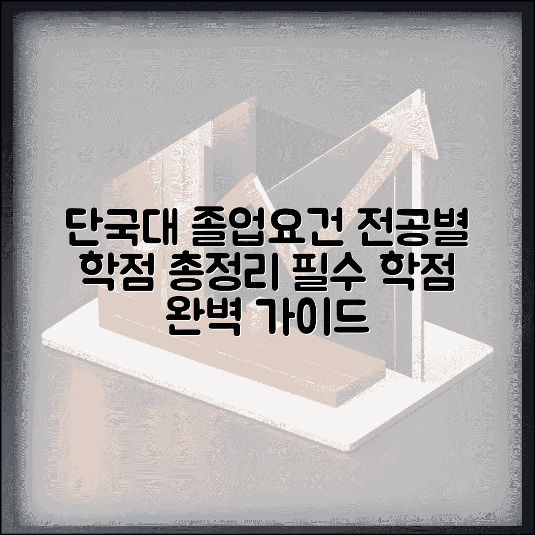 단국대 졸업 요건 전공별 학점 이수 기준 총정리