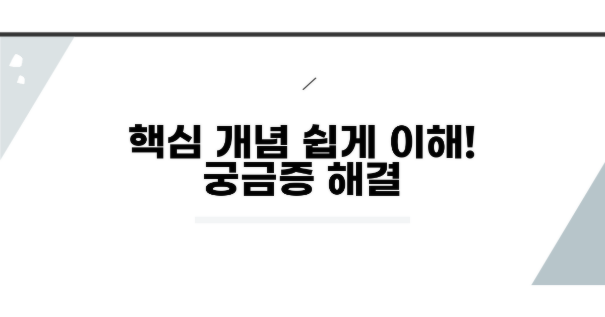 누구나 알기 쉬운 핵심 개념 안내