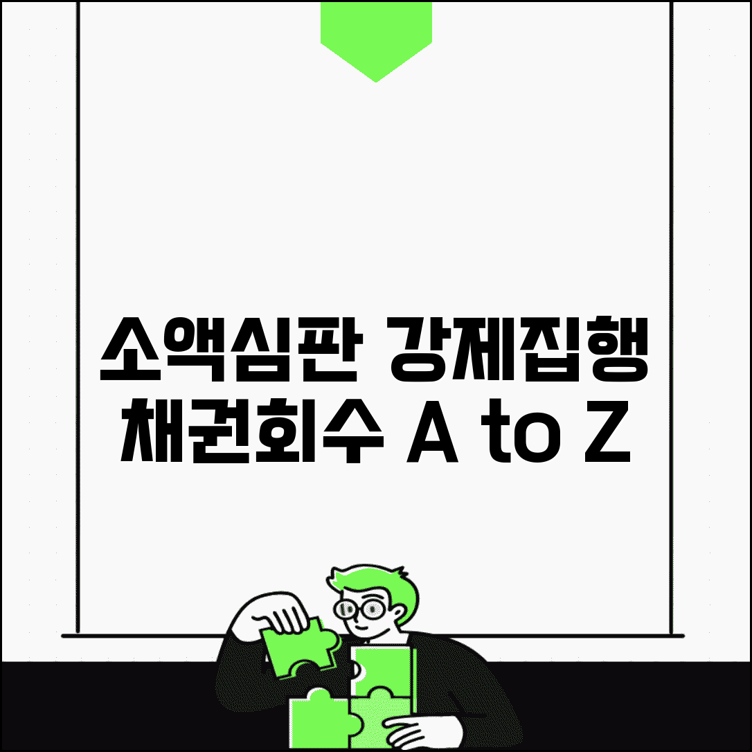 소액심판 강제집행 신청 방법과 판결 후 채권회수 절차