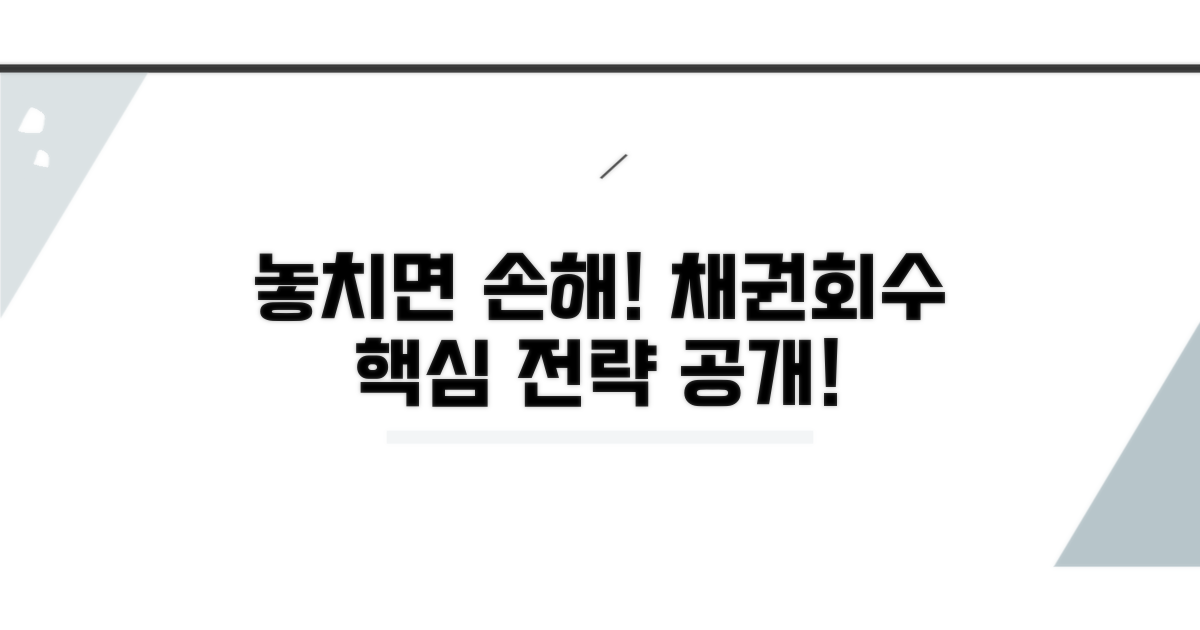 놓치면 손해! 채권회수 핵심 전략