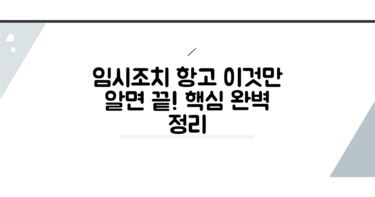 임시조치 항고, 무엇부터 알아볼까?