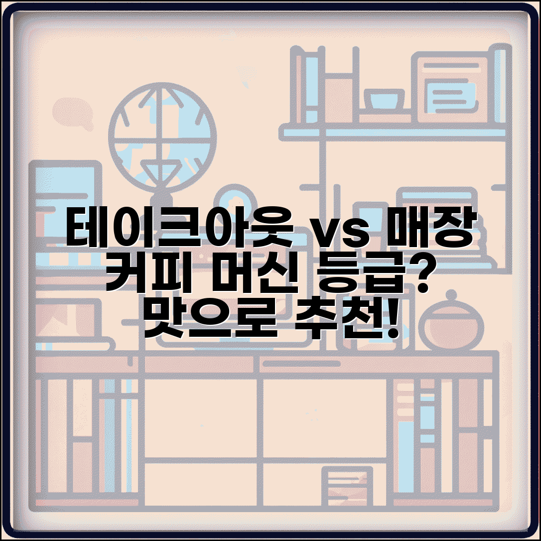테이크아웃 vs 매장 커피 머신 등급 차이 | 커피 추출 장비 등급별 맛 비교 및 추천