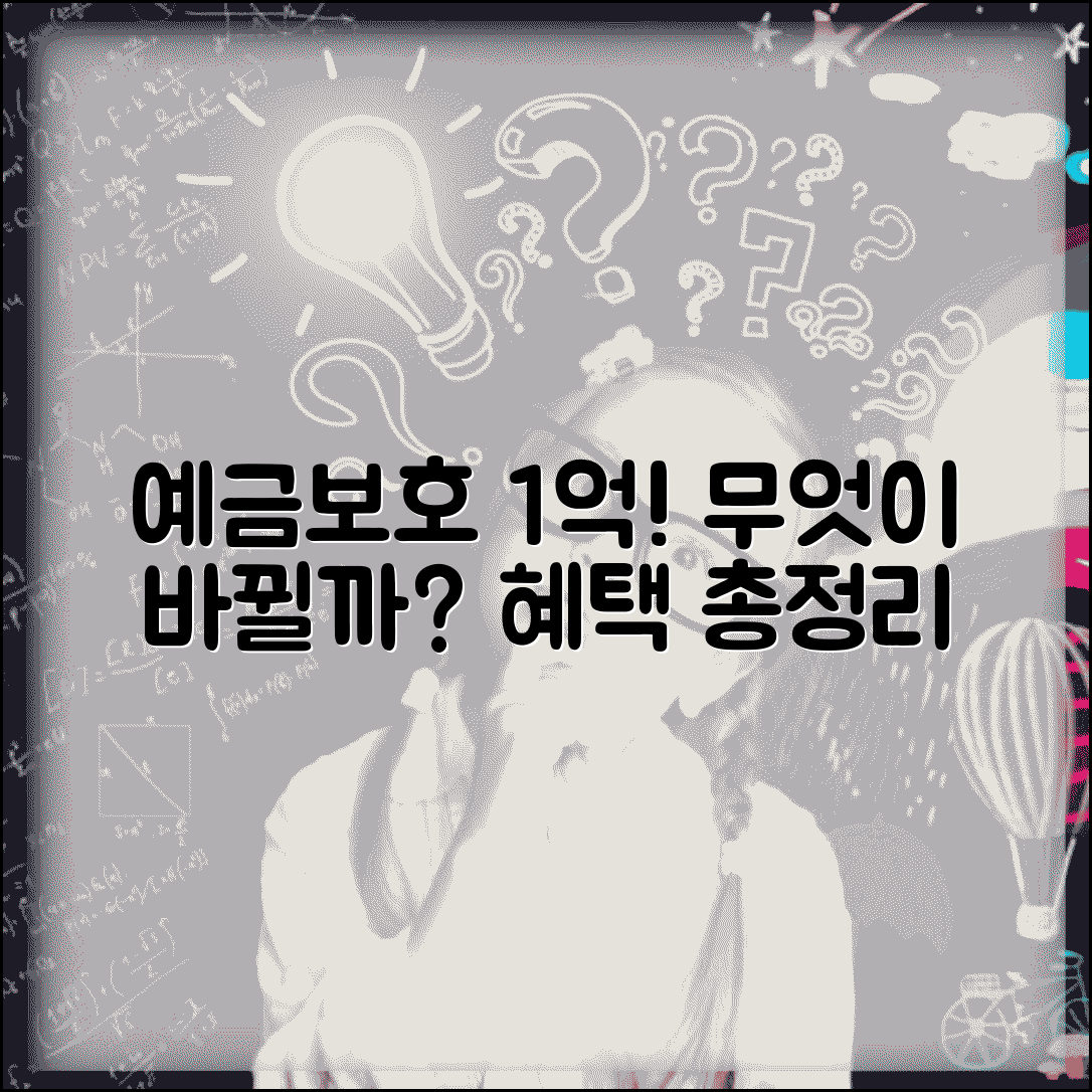 예금자보호 한도 확대 | 예금보호 한도 1억원 상향, 무엇이 바뀌나? 혜택 총정리