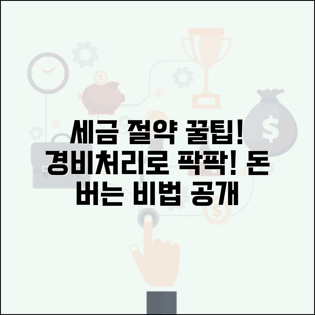 경비처리 세금 절약 효과 | 경비처리로 세금 줄이는 방법, 절세 꿀팁 총정리