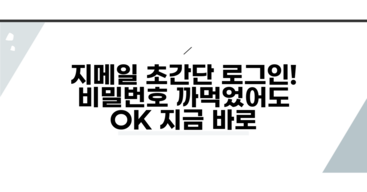 지메일 쉽고 빠른 로그인 방법
