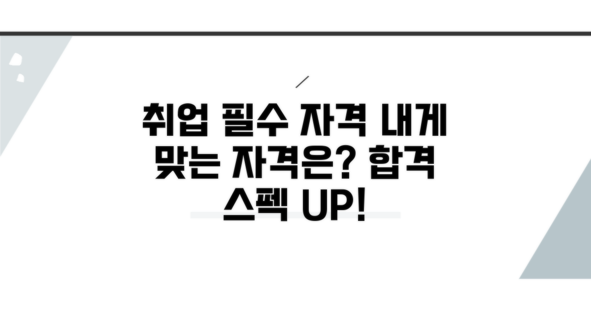 실전 취업: 어떤 자격이 유리할까?