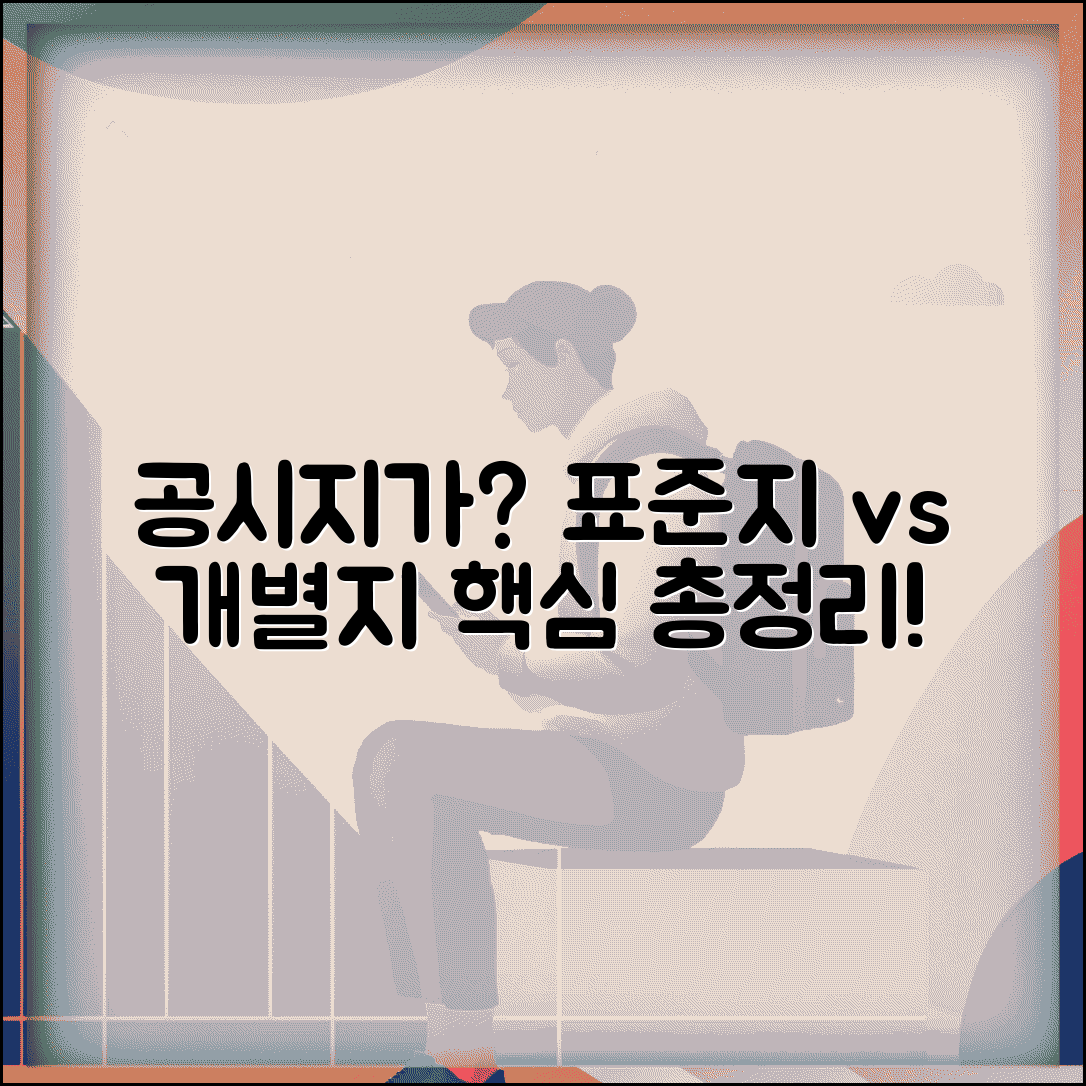 공시지가란 무엇인가 기본 개념 | 표준지가 개별공시지가 차이점 설명