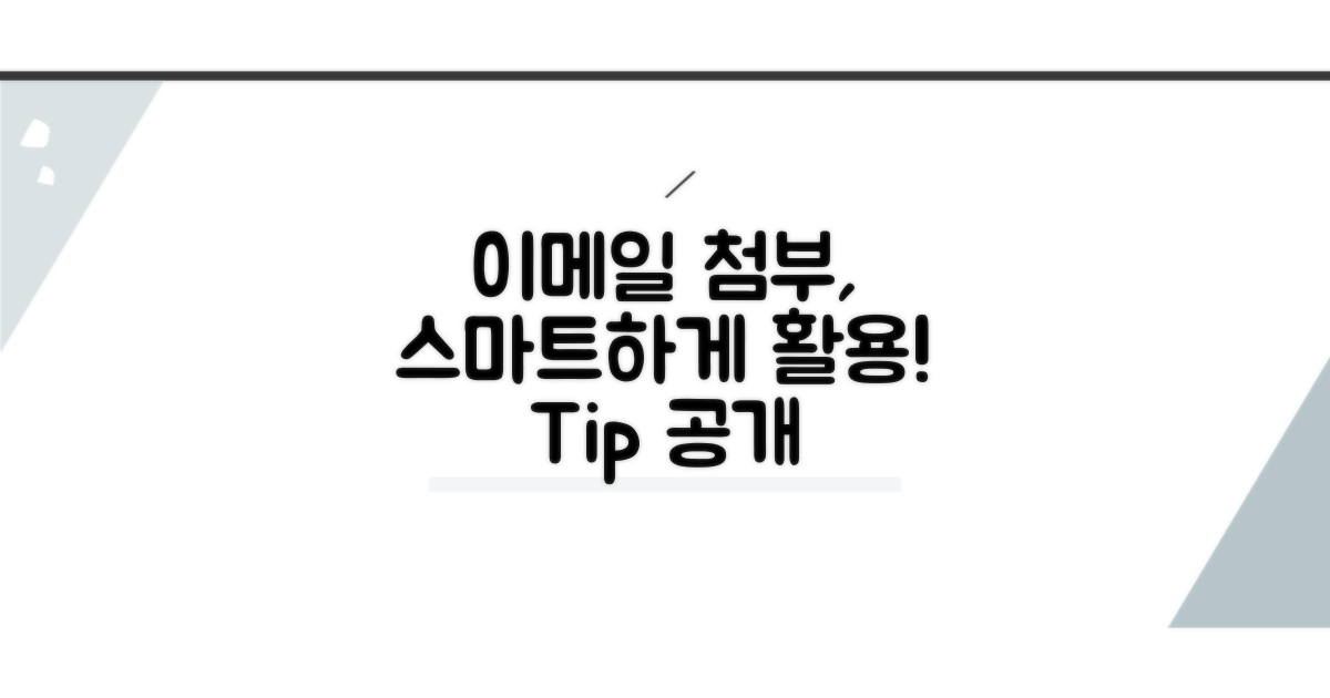 이메일 첨부, 더 스마트하게 활용하기