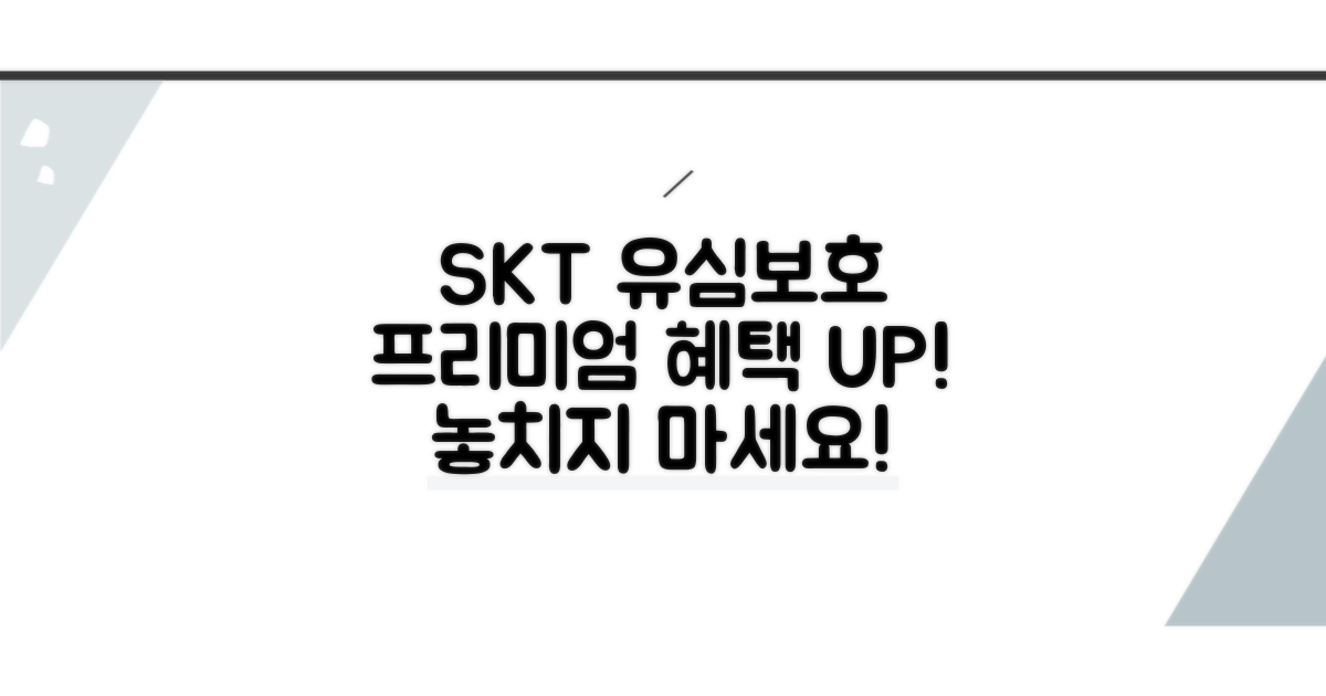 SKT 유심보호 프리미엄 혜택