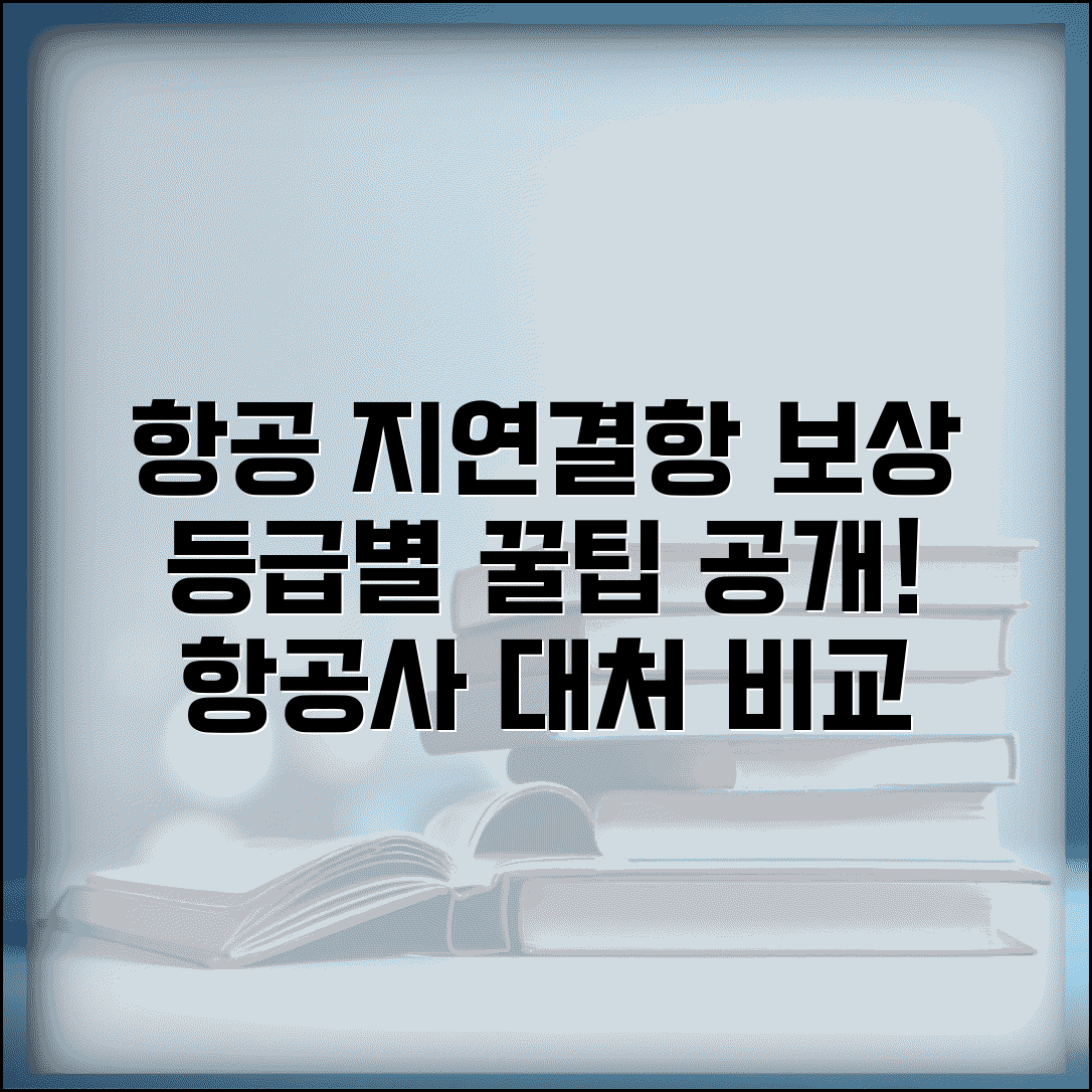 항공사 지연 보상 등급별 대응 경험 | 결항 시 항공사 대처 비교