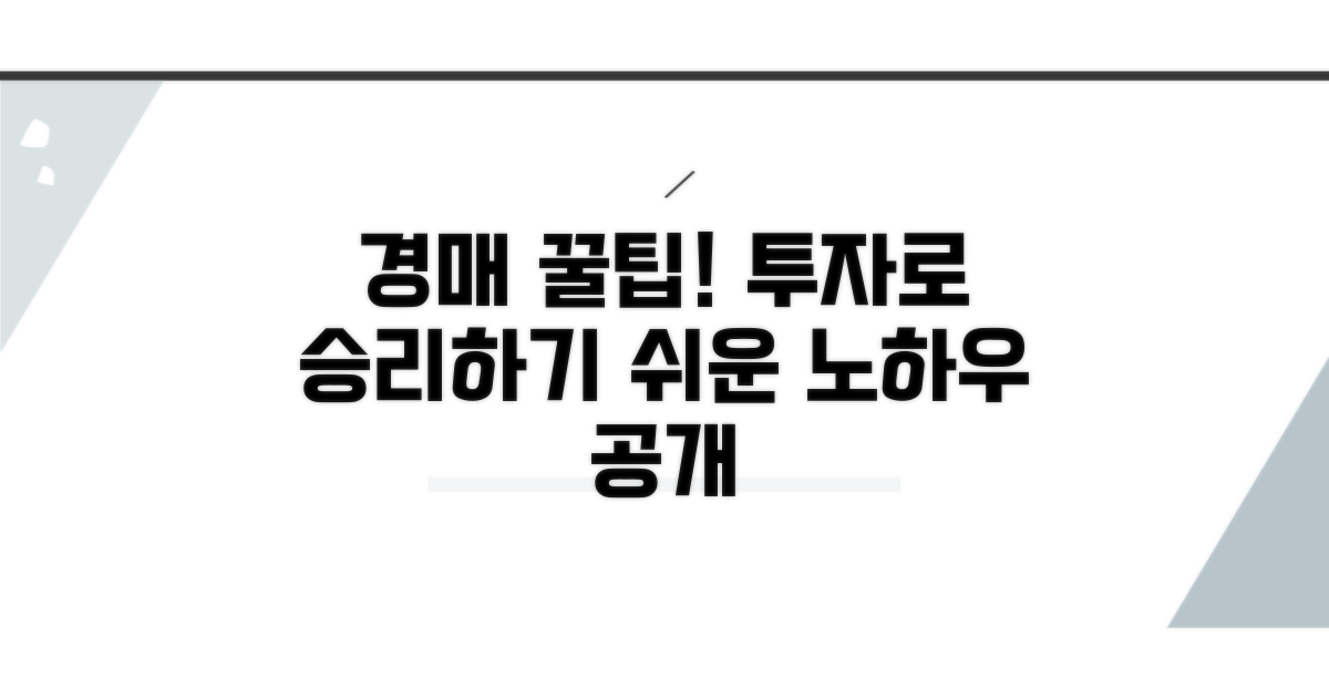 경매 정보 활용 꿀팁 대공개