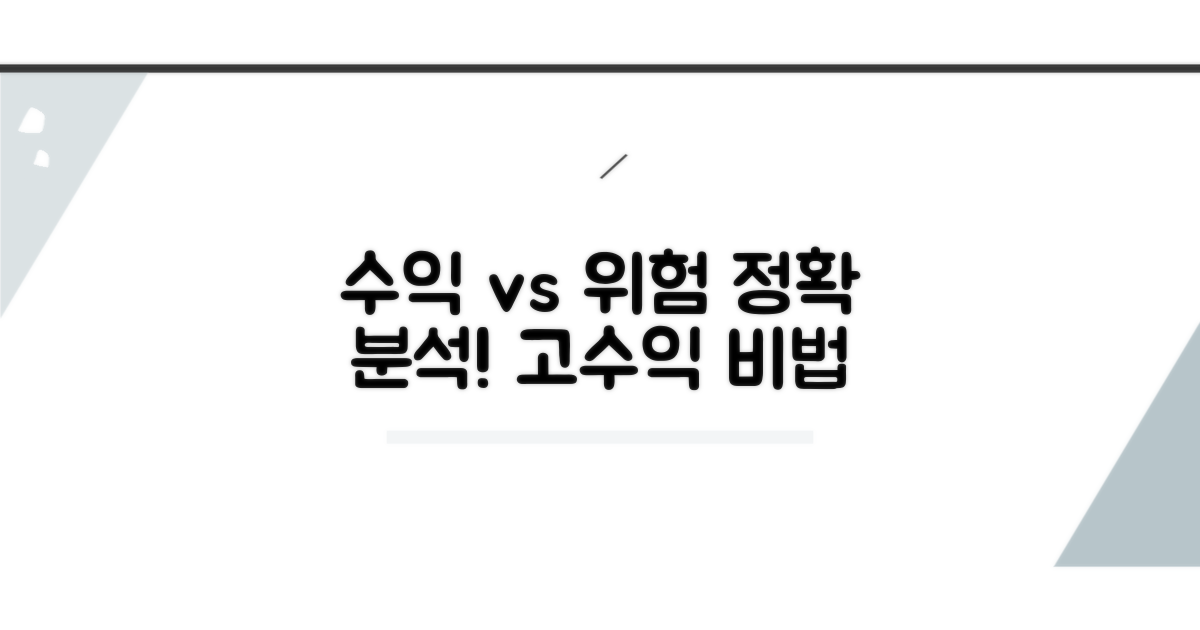 수익률과 위험성 상세 분석