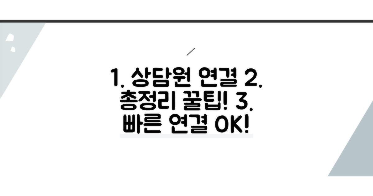 한국 상담원 연결 방법 총정리