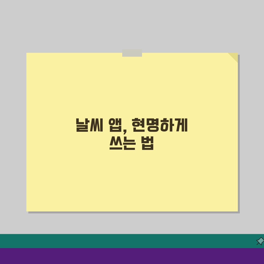 날씨 앱 추천 정확도, 기상청 vs 민간 앱 비교!